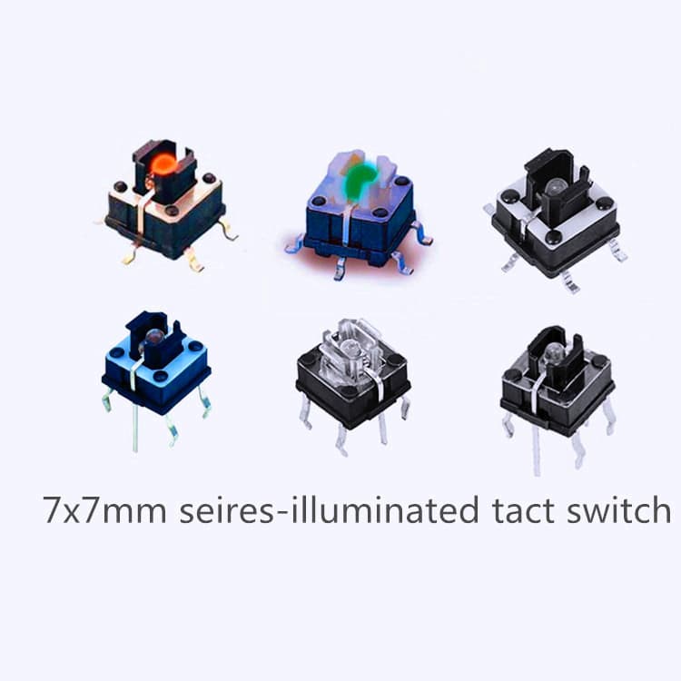 illuminated tact switch